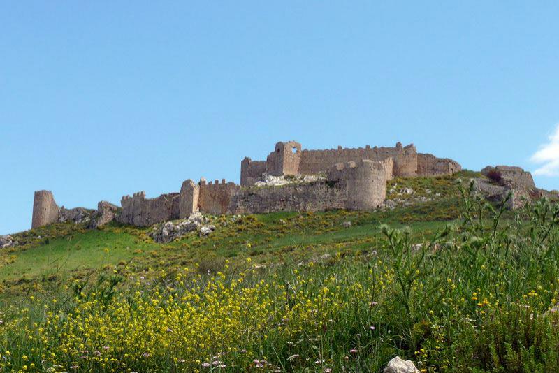 Blick auf die Burg Larissa in Argos