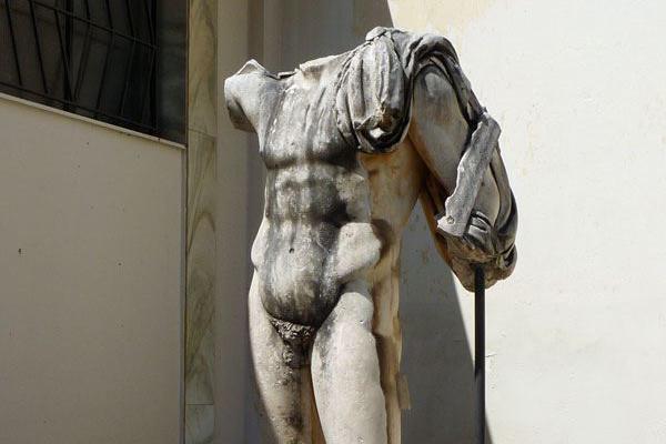 Römische Statur im Museum von Argos