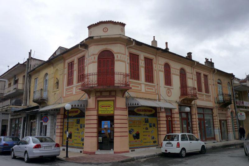 Gebäude in Florina vom Ende der osmanischen Zeit