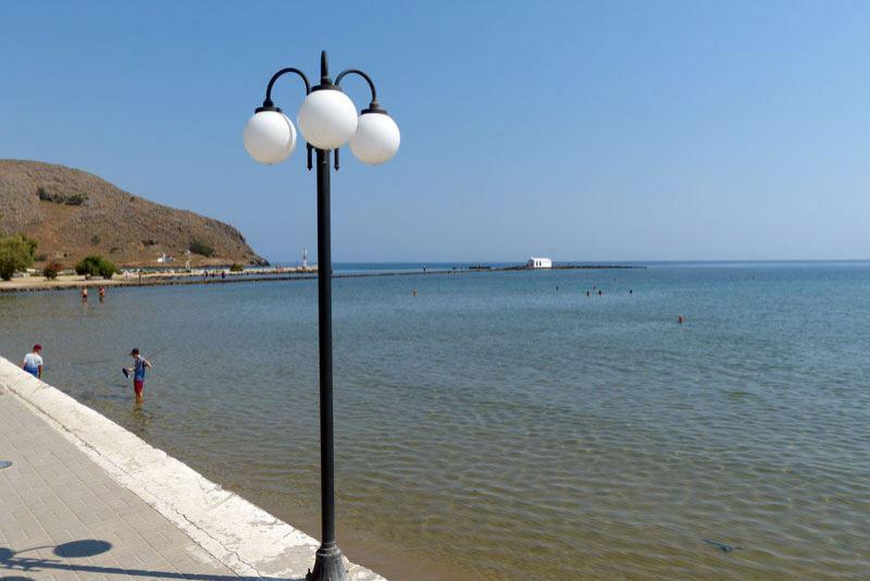 Die Meerespromenade in Georgioupoli