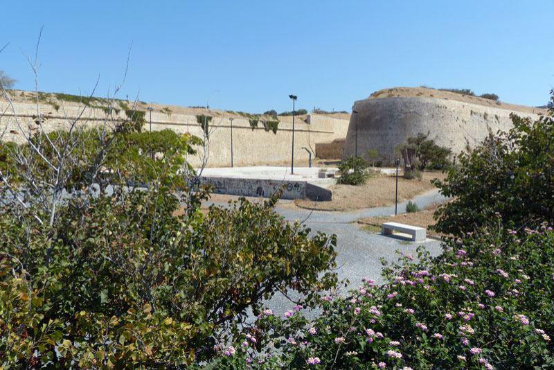 Westlicher Teil der Stadtmauer von Heraklion