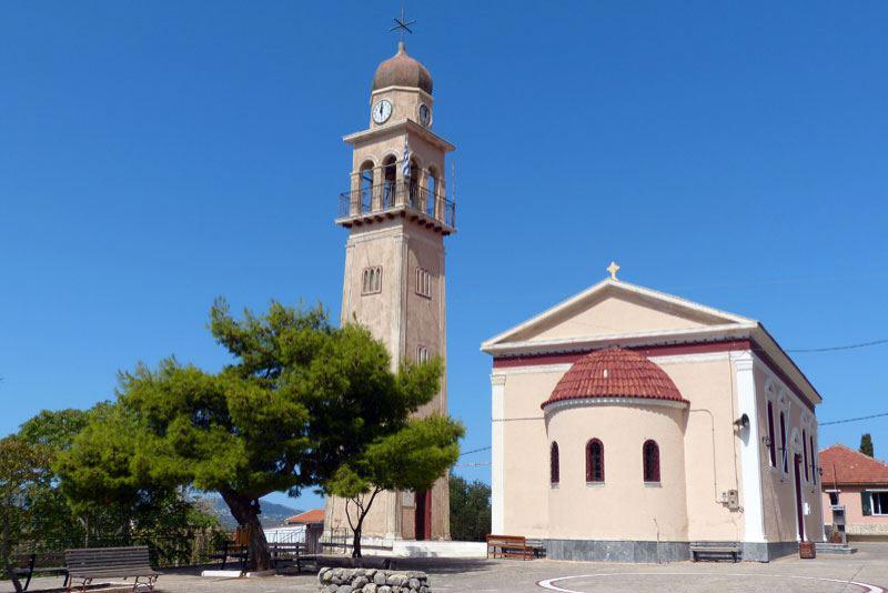 Dorfkirche von Iourdata auf Kefalonia