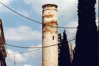 Teil des alten Minarettes von Komotini