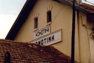 Der Bahnhof von Komotini