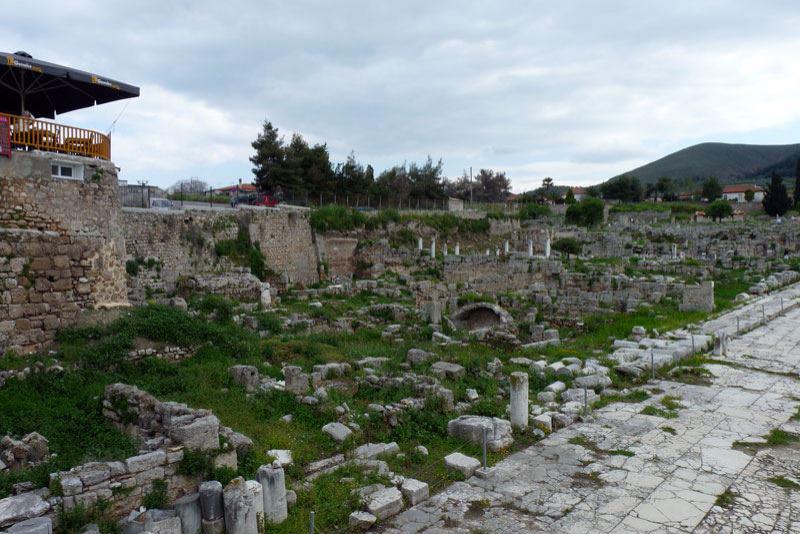 Das Römische Forum von Korinth