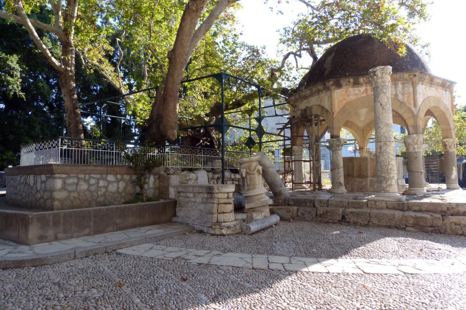 Osmanischer Brunnen in Kos-Stadt