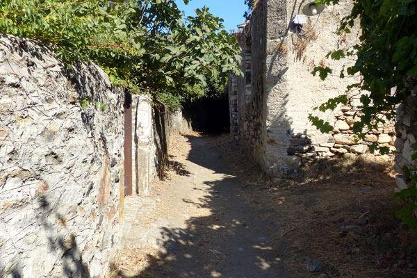 Byzantinischer Wanderweg auf Naxos