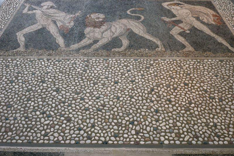 Mosaik im Museum