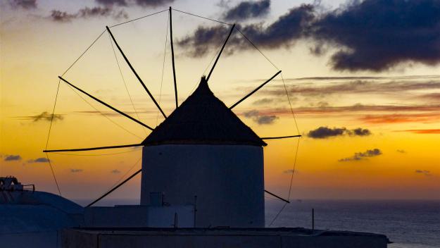 griechenland urlaub, geheimtipps griechenland, windmühle, santorini, milos